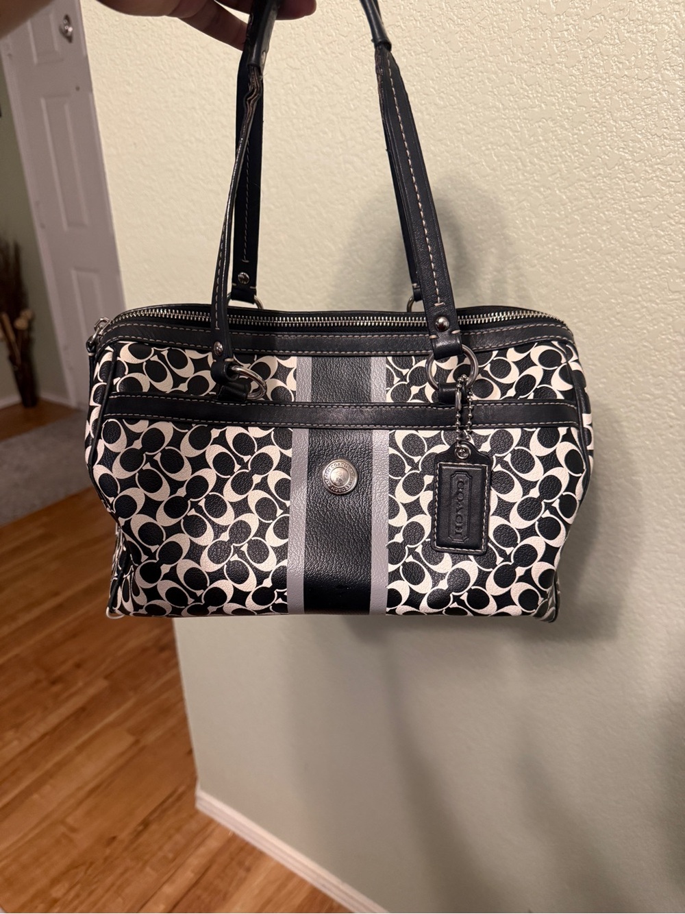 Vintage Coach Chelsea Heritage signature satchel